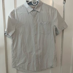 Penguin blue checkered shirt. Size medium.